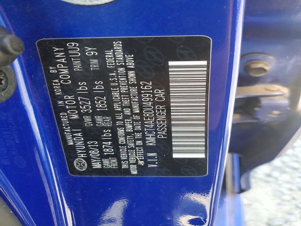 2013 HYUNDAI ACCENT GLS, GS