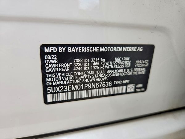 2023 BMW X7 xDrive40i