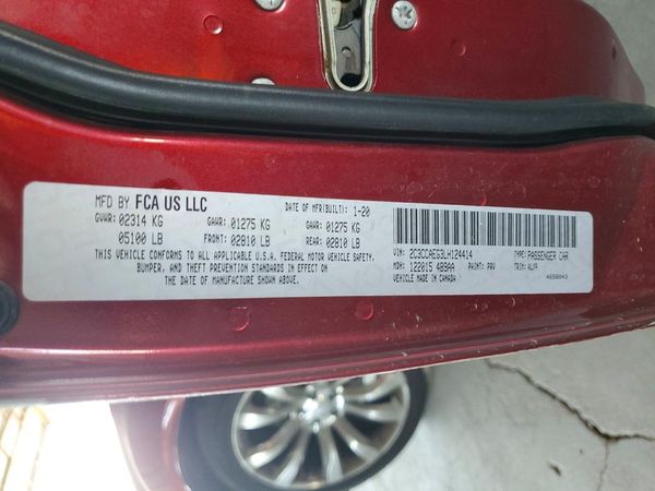 2020 CHRYSLER 300