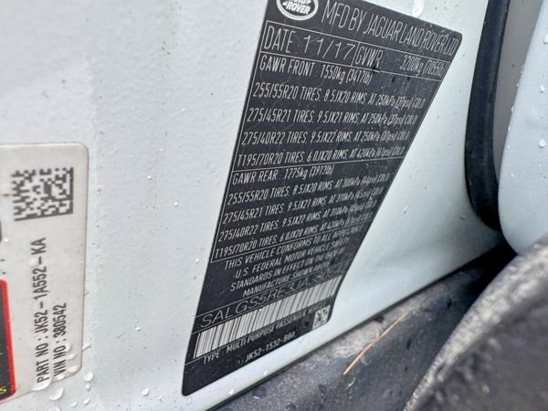 2018 LAND ROVER RANGE ROVER Supercharged LWB