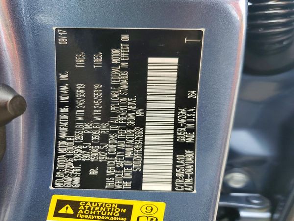 2017 TOYOTA HIGHLANDER Ltd/Ltd Platinum