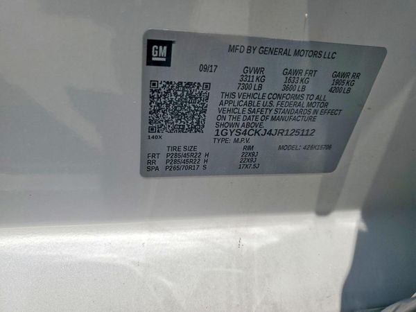 2018 CADILLAC ESCALADE Premium Luxury