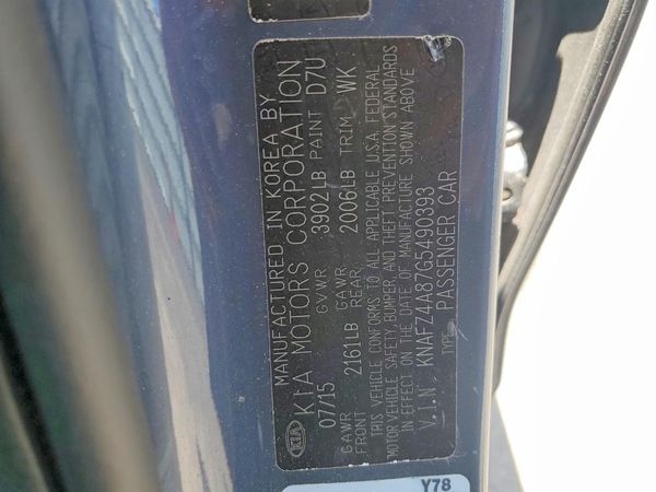 2016 KIA FORTE TOP (High Grade)