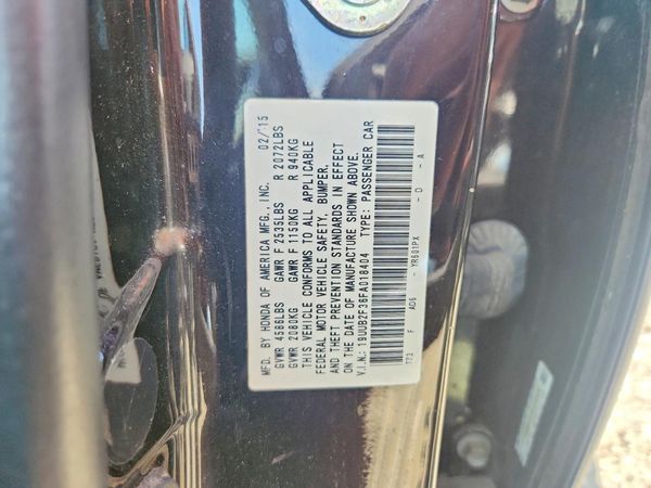 2015 ACURA TLX V6