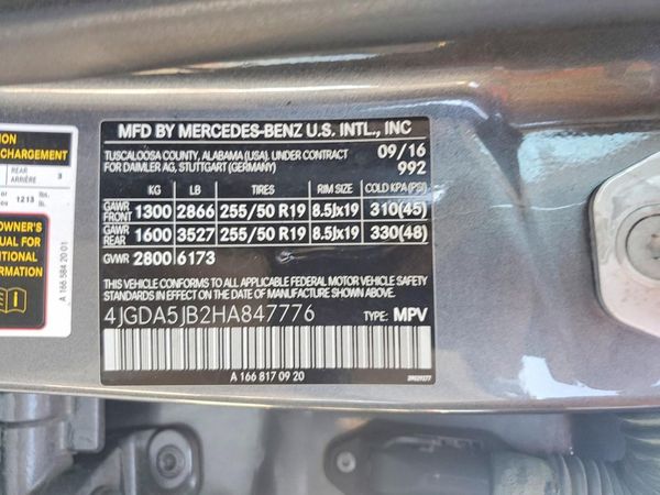 2017 MERCEDES-BENZ GLE GLE350