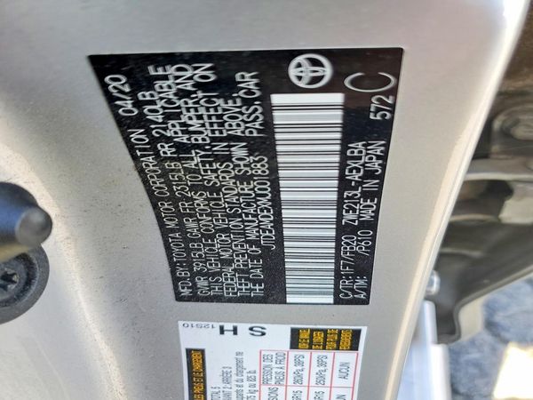 2021 TOYOTA COROLLA