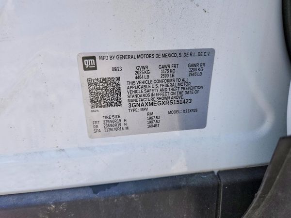 2024 CHEVROLET EQUINOX RS