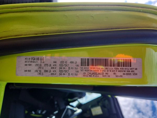 2016 JEEP WRANGLER SPORT 4X4