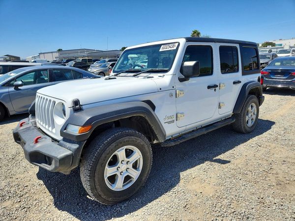 2021 JEEP WRANGLER UNLIMITED SPORT RHD