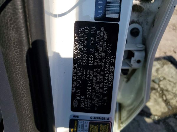 2017 KIA RIO