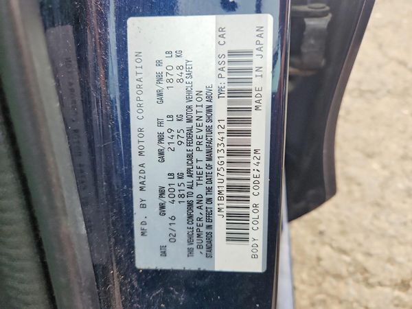 2016 MAZDA 3 Sport/GX