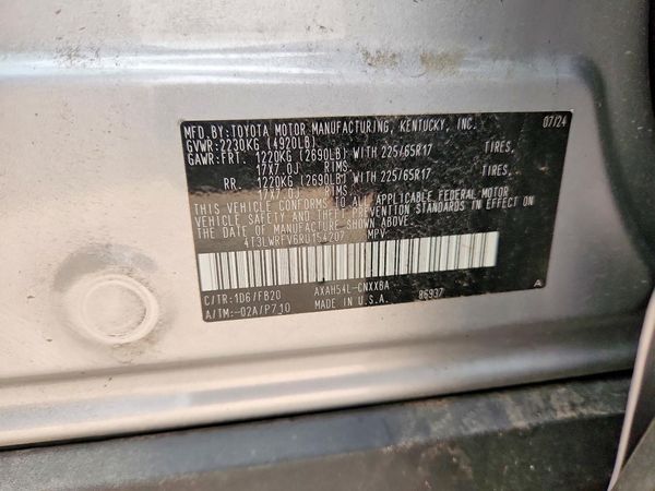 2024 TOYOTA RAV4 LE