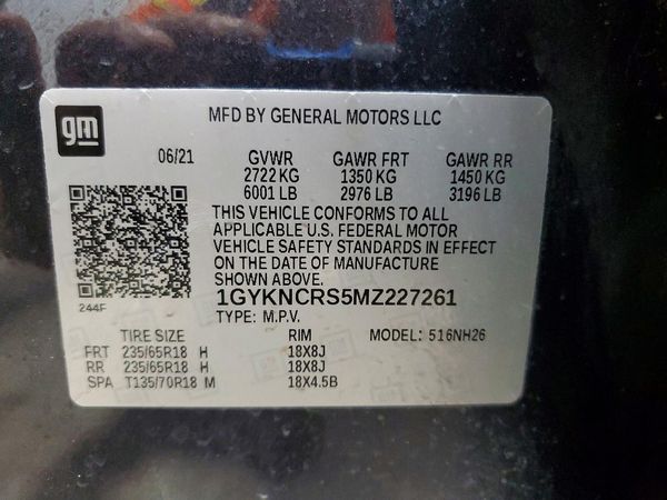 2021 CADILLAC XT5