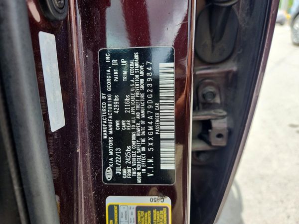 2013 KIA OPTIMA LX
