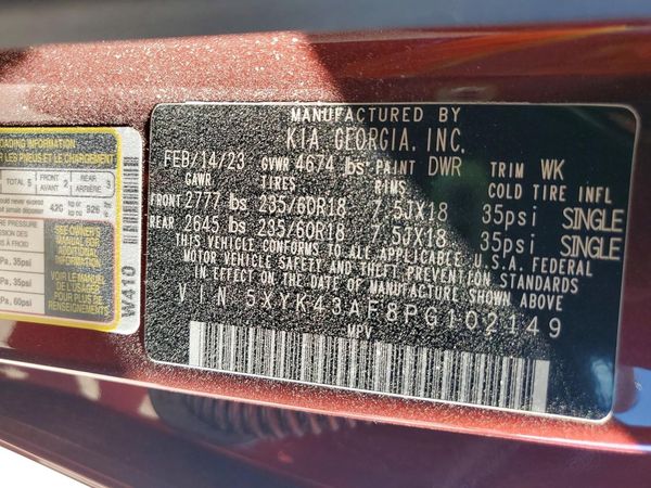 2023 KIA SPORTAGE SX