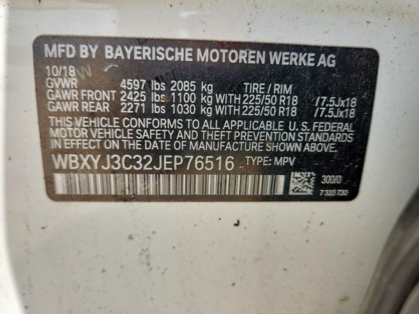 2018 BMW X2 sDrive28i