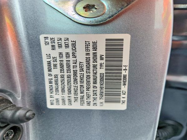 2019 HONDA CRV EX-L/EX-L Navi