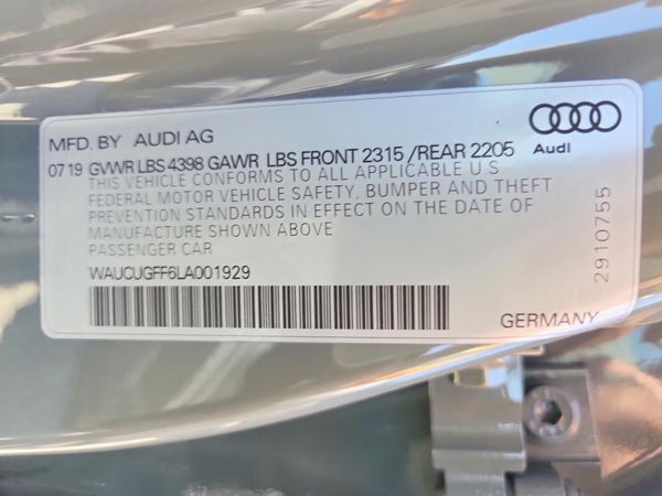 2020 AUDI A3 Premium Plus