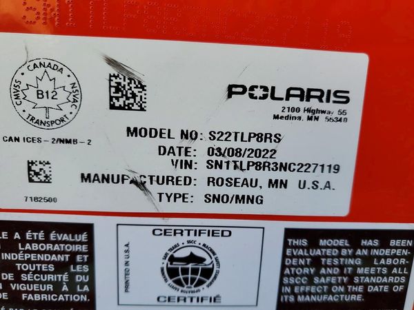 2022 POLARIS MATRYX