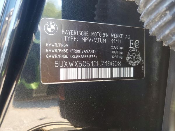 2012 BMW X3 xDrive28i