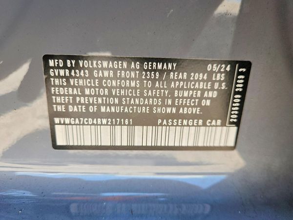 2024 VOLKSWAGEN GTI