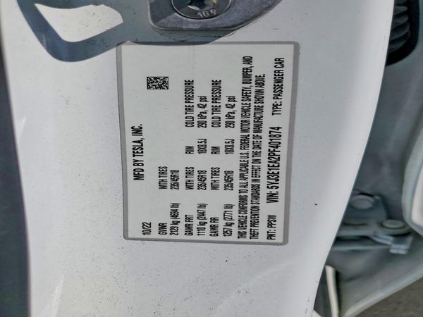 2023 TESLA MODEL 3