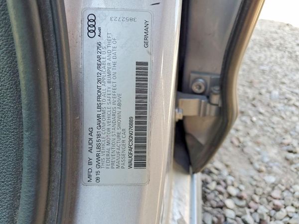 2016 AUDI A6 quattro Premium Plus