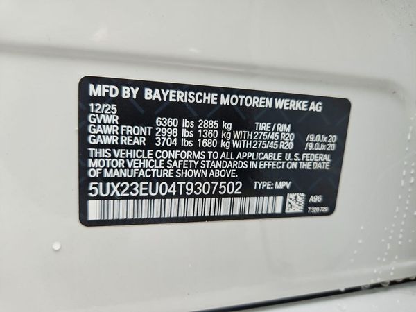 2026 BMW X5 xDrive40