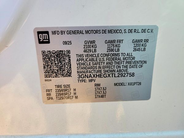 2026 CHEVROLET EQUINOX 1LT