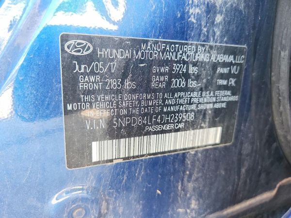 2018 HYUNDAI ELANTRA