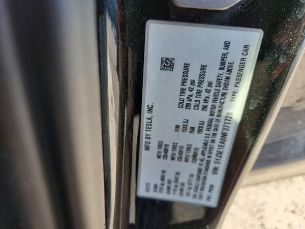 2022 TESLA MODEL 3