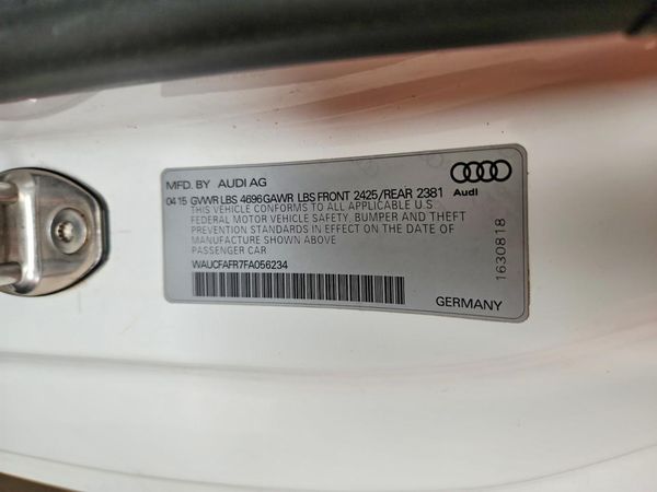 2015 AUDI A5 Premium