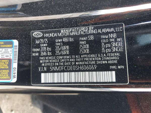 2025 HYUNDAI TUCSON XRT