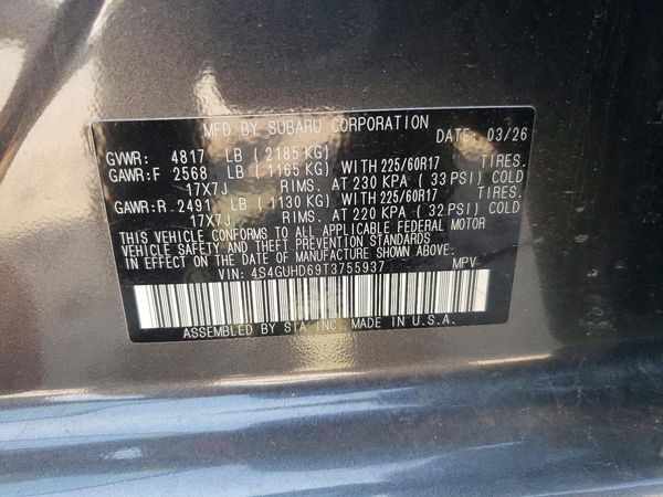 2026 SUBARU CROSSTREK Premium — VINS