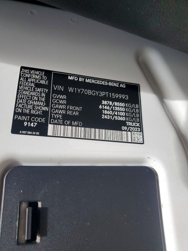 2023 MERCEDES-BENZ SPRINTER