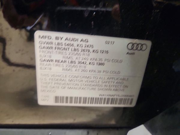 2018 AUDI Q5 quattro Premium