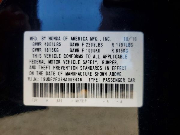 2017 ACURA ILX Base/Acura Watch Plus