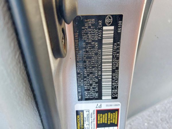 2017 TOYOTA CAMRY XLE/XSE
