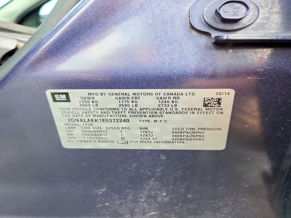 2014 CHEVROLET EQUINOX LS