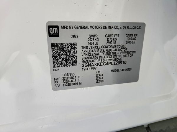 2023 CHEVROLET EQUINOX LT (1LT)
