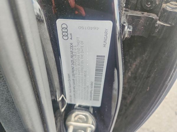 2018 AUDI RS3 quattro