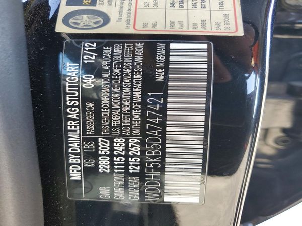 2013 MERCEDES-BENZ E E350