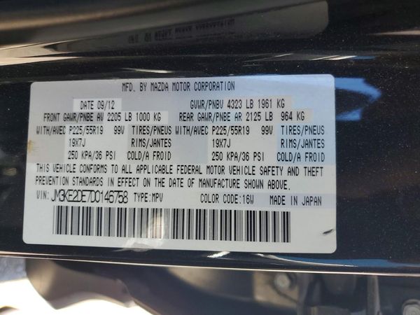 2013 MAZDA CX-5 Grand Touring/GT