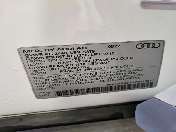 2023 AUDI Q5 quattro Premium