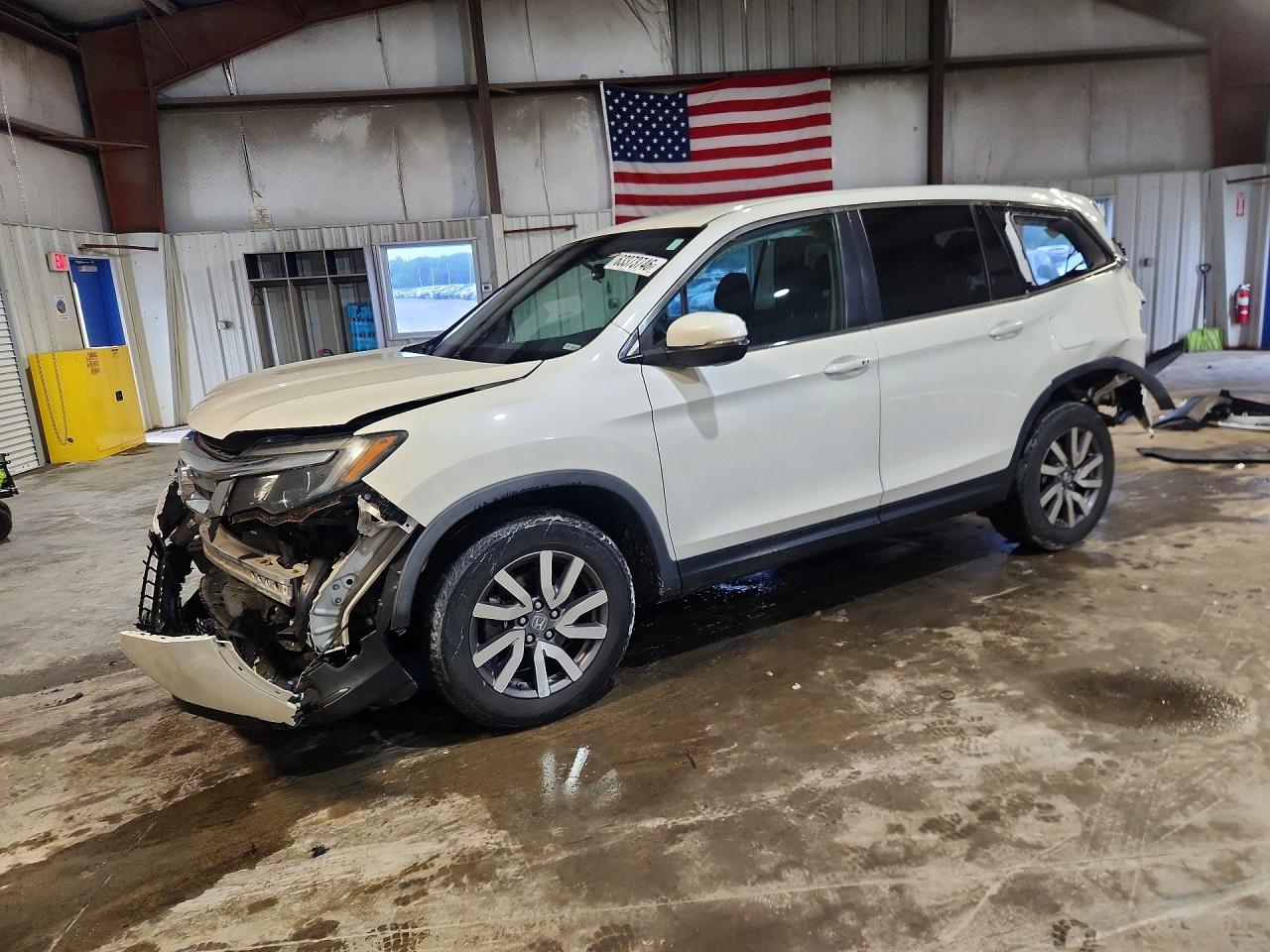 2019 HONDA PILOT EX — Front 3/4