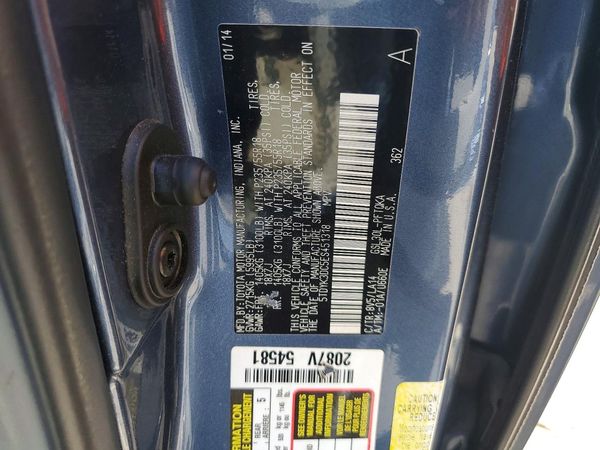 2014 TOYOTA SIENNA
