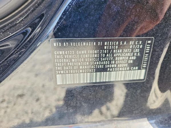 2020 VOLKSWAGEN JETTA