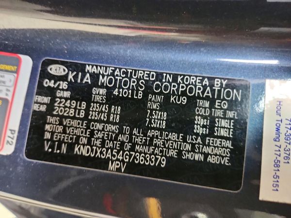 2016 KIA SOUL