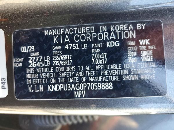 2023 KIA SPORTAGE LX