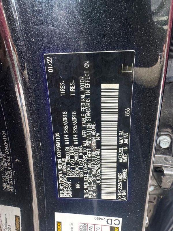 2022 LEXUS NX 250 Base